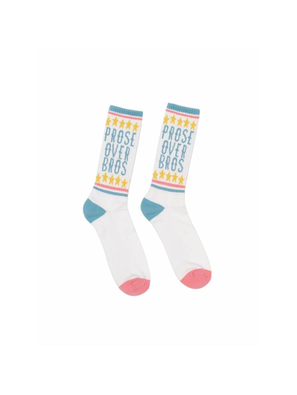 Out of Print 'Prose Over Bros' Socks